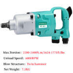 Pneumatic Impact Wrench 2400N.m - 12 2 - zhongdahongyuan.com